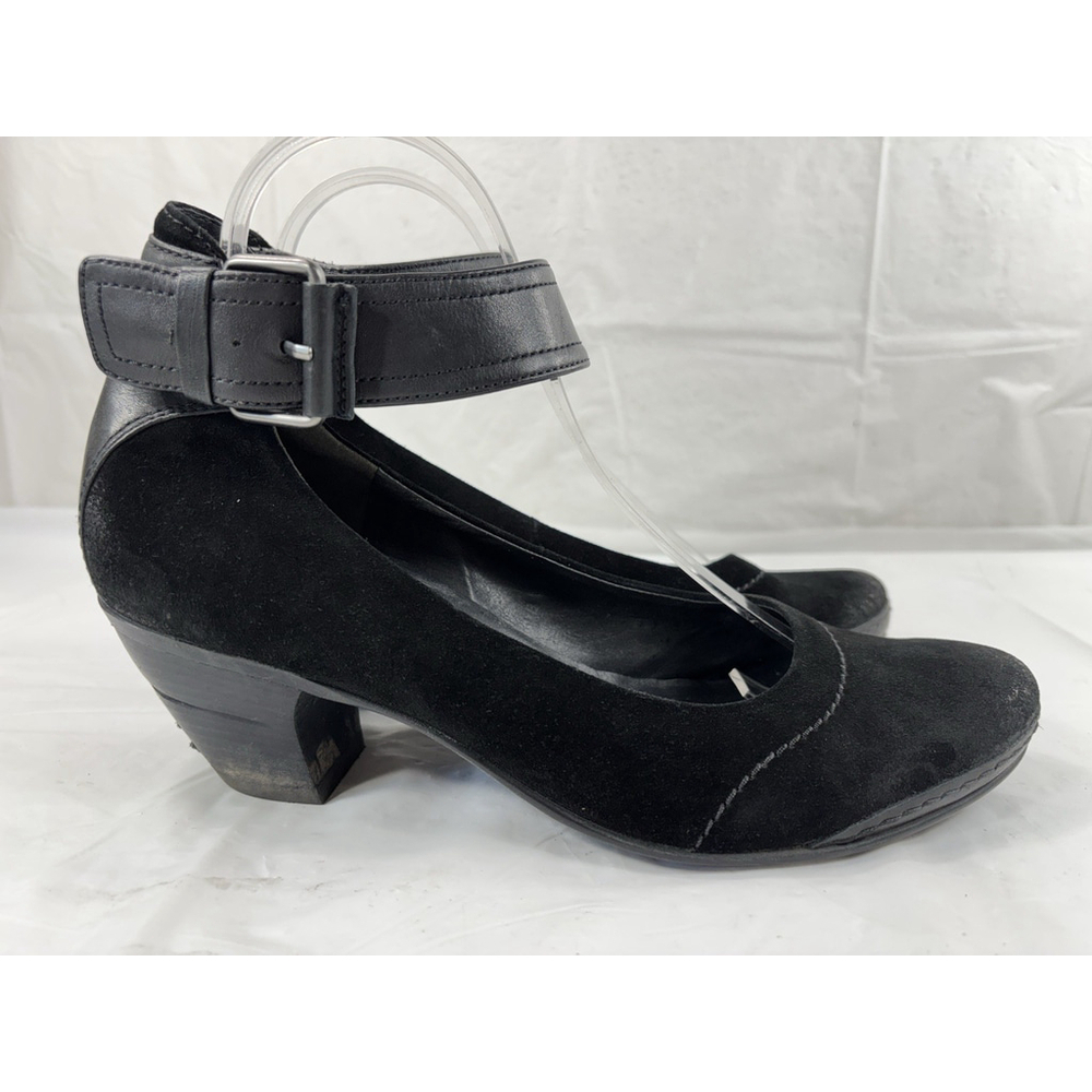 HOGL SUEDE LEATHER hoegl sling pumps SIZE 11.5